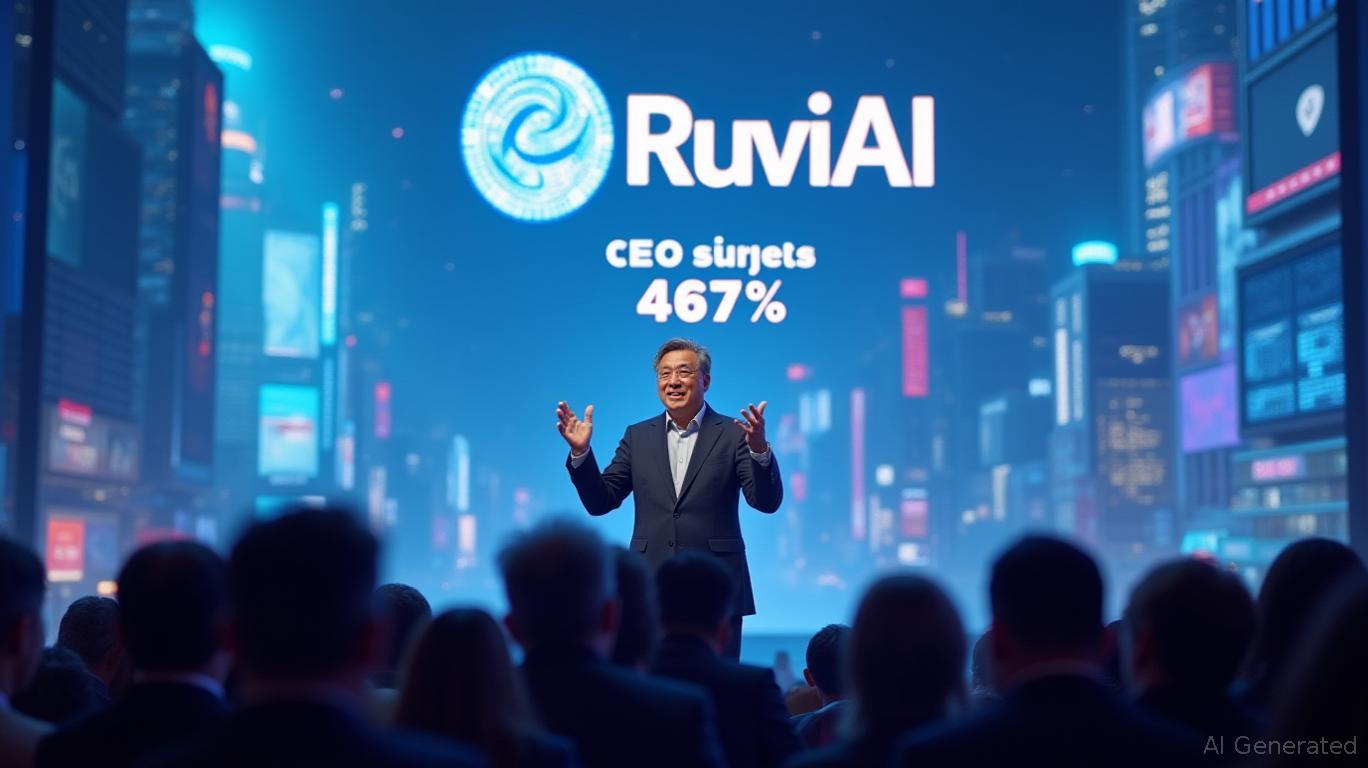 Ruvi AI's Presale Surges 467% as Investors Bet on AI-Blockchain Fusion