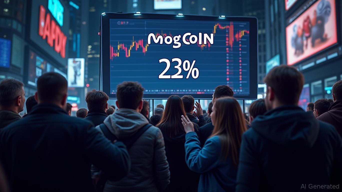 Mog Coin Surges 23% Amid Crypto Market Recovery