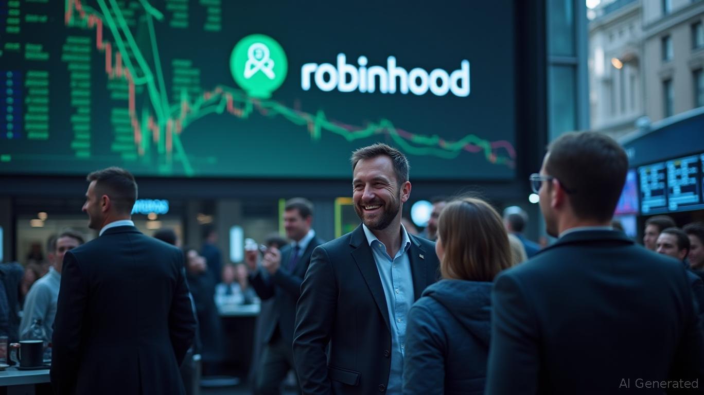 Robinhood Stock Surges 11% After Launching Tokenized Trading in Europe