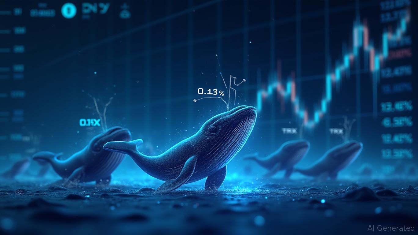 TRX Price Climbs 0.72% as Whale Accumulation Surges 9.55%