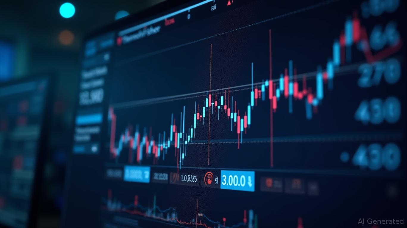 Thermo Fisher Jumps 3.95% On Bullish Technicals As Key Resistance Looms At 430