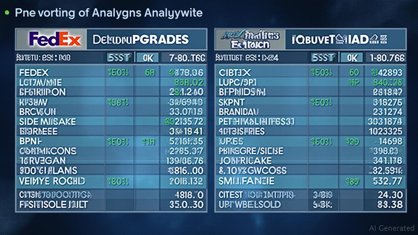 Analyst Recommendations: FedEx, UPS, Datadog, JPMorgan, Robinhood and More