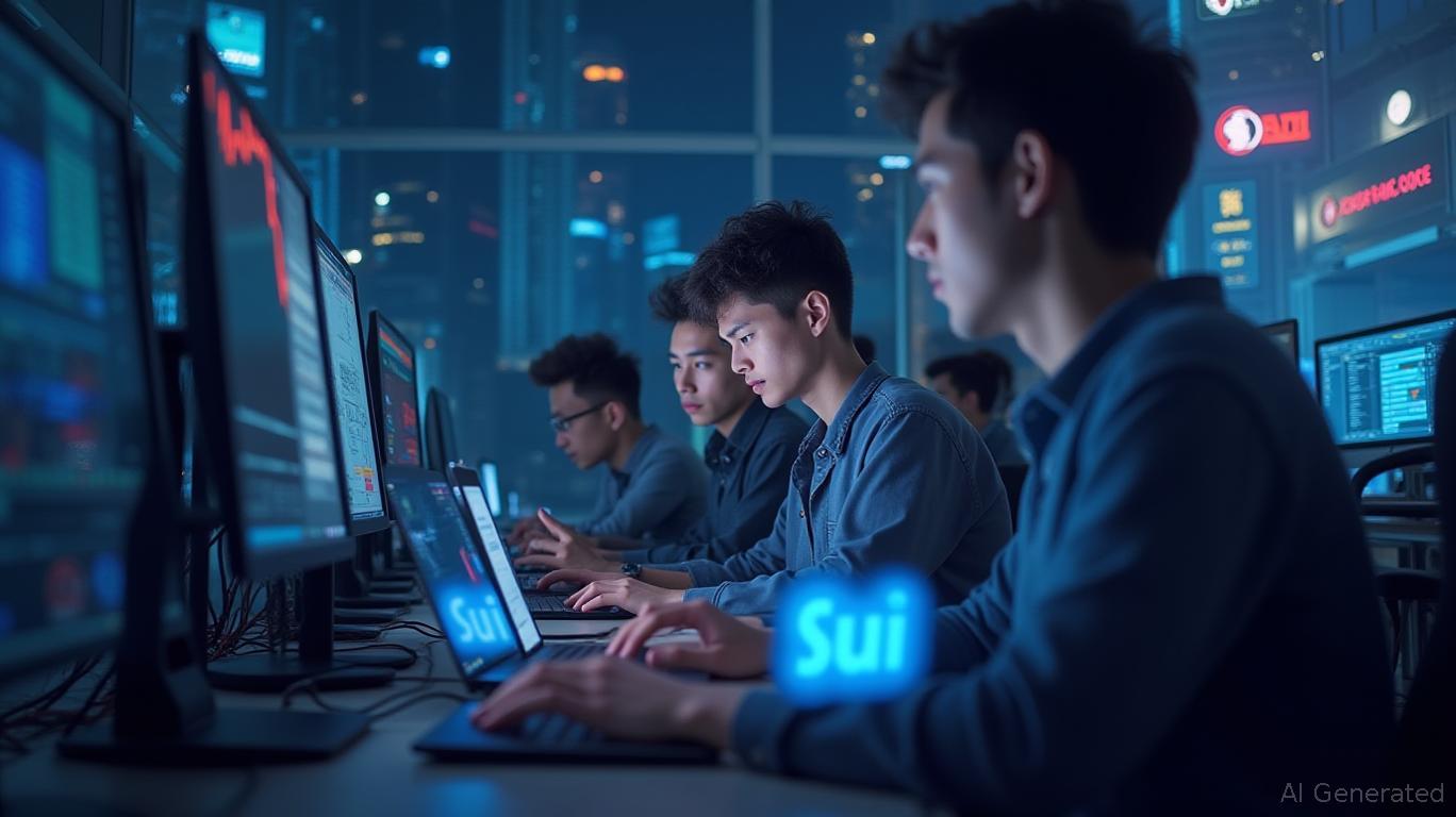 Sui's Developer Growth Surges 54% Despite 49% Token Price Drop
