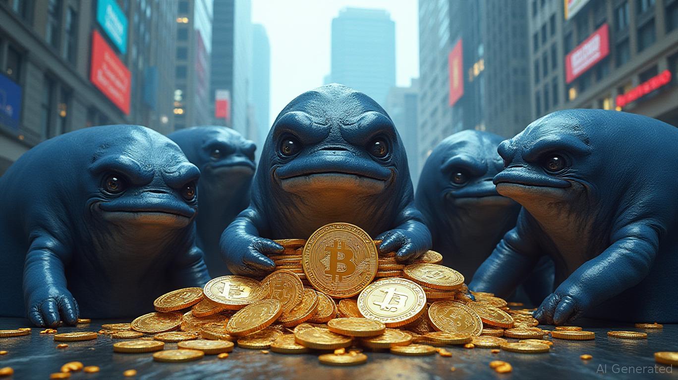 Whales Accumulate Bitcoin Ethereum Pengu as Crypto Market Signals Rally
