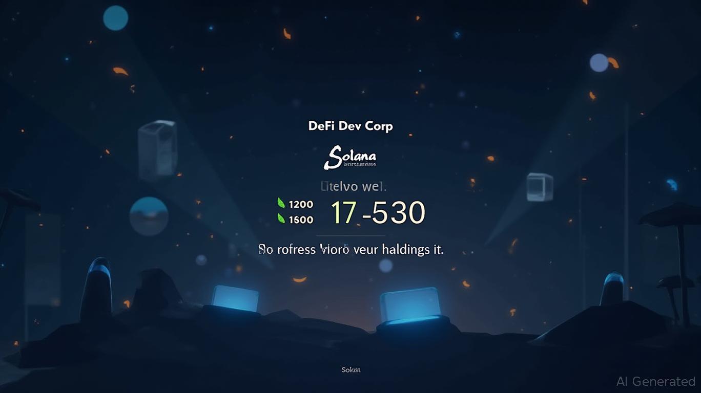 DeFi Dev Corp Boosts Solana Holdings by 17,760 Tokens