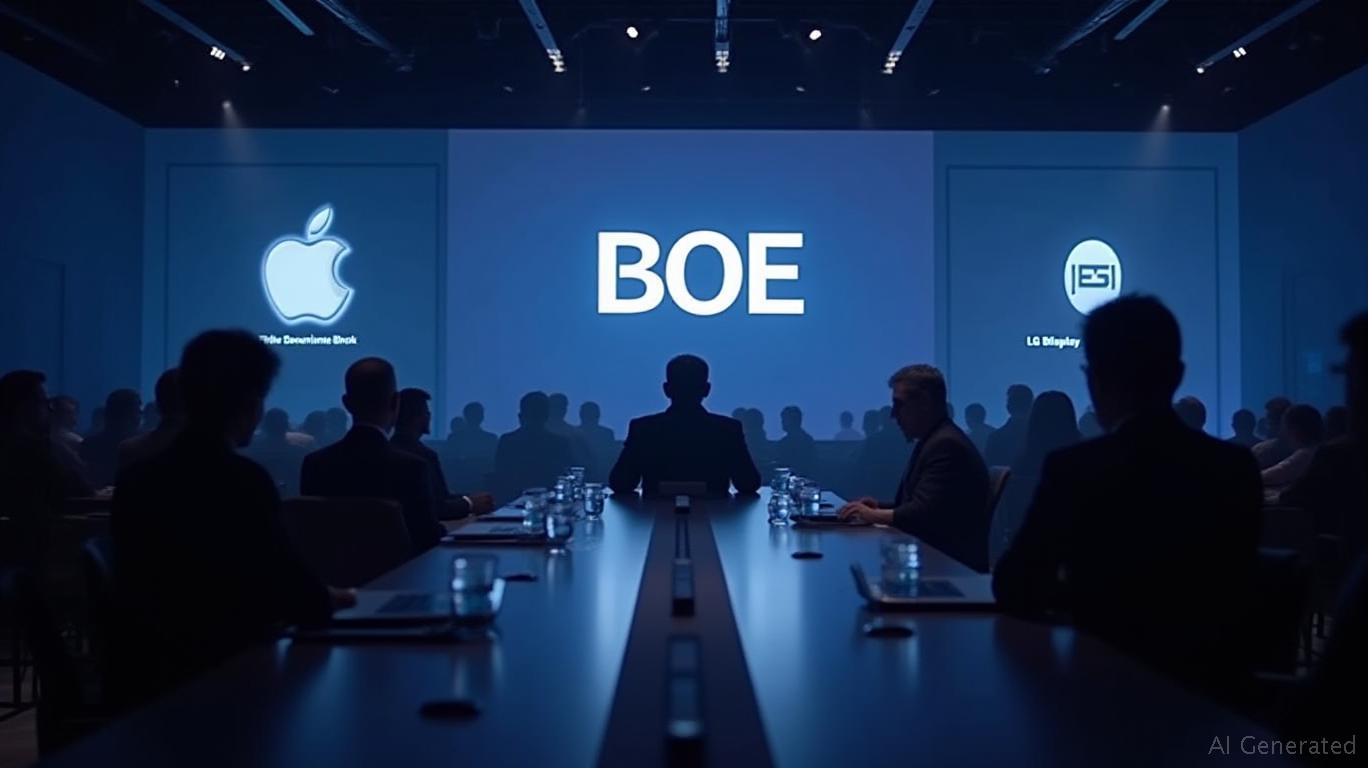 BOE to Dominate MacBook Display Panel Market by 2025, LG Display to Lose Share