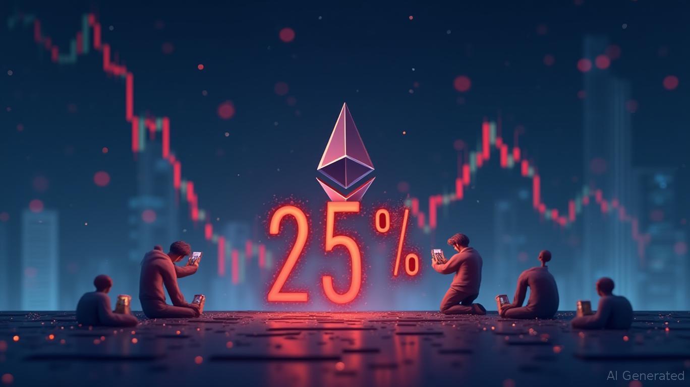 Ethereum Faces 25% Market Cap Drop Amid Liquidity Imbalance
