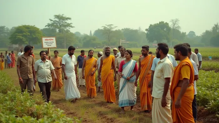 Farmers Protest Land Takeover by Tamil Nadu Government for Industrial Estate