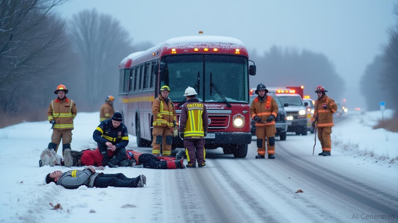 Bus Crash on Athol Five Rivers Highway in Southland: Reports of Black Ice
