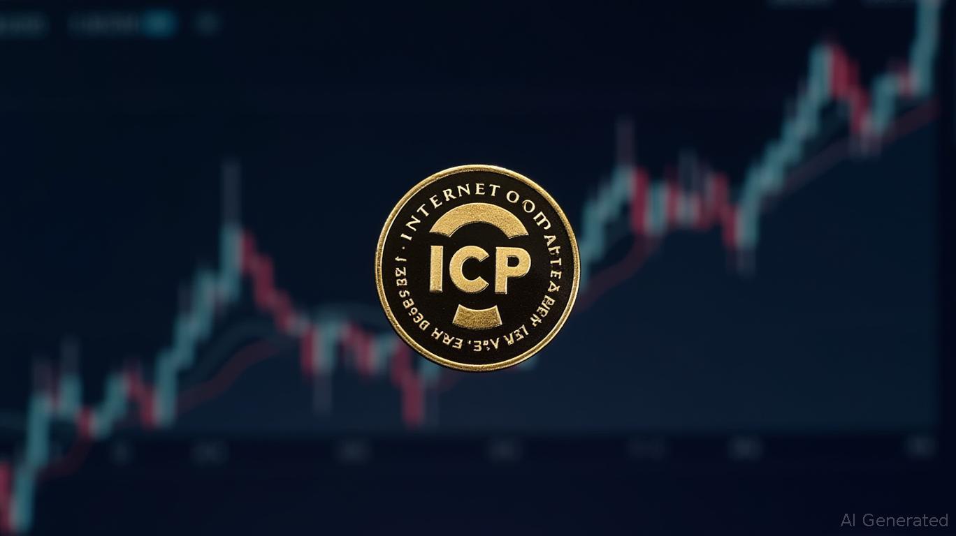 Internet Computer ICP rises 1% after finding support at $4.72