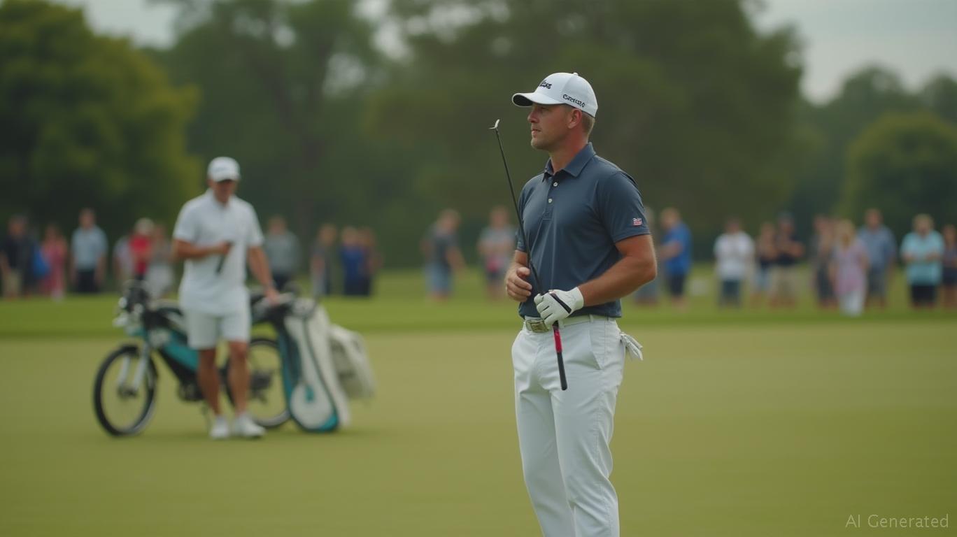 Harris English's caddie denied UK visa due to past drug arrest.