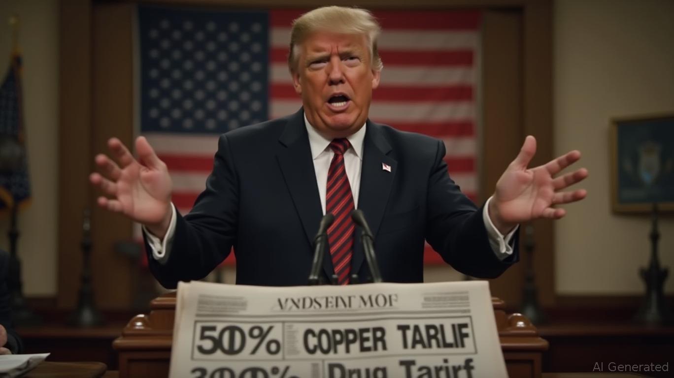 President Announces 50% Copper Tariff, 200% Drug Tariff, Copper Futures Surge 17%