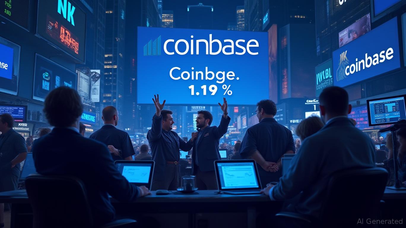 Coinbase Stock Surges 1.19% Amid Bullish Crypto Trends