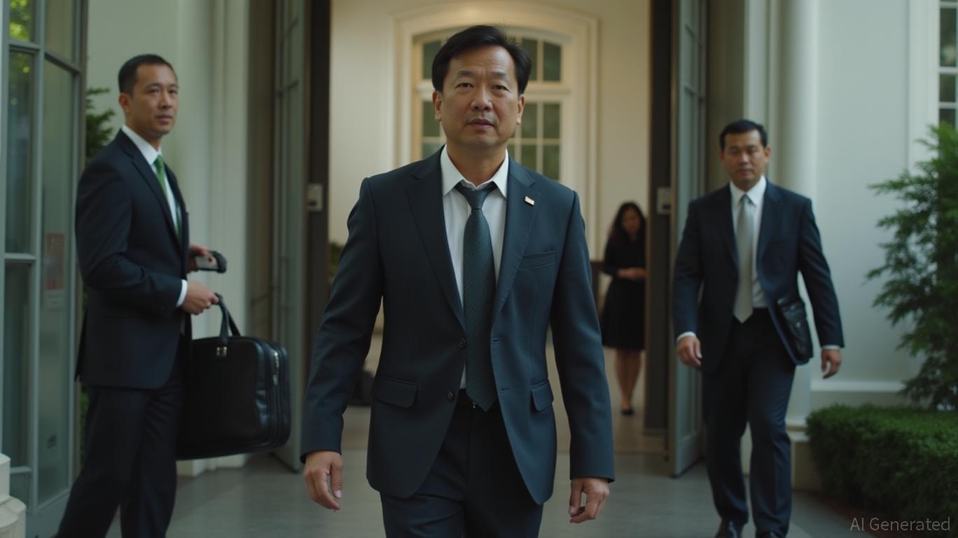 Nvidia's Huang seen entering White House