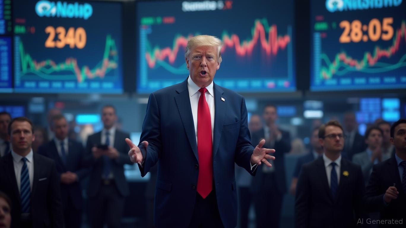 Trump's Remarks Boost Nasdaq 20% Bitcoin Surge