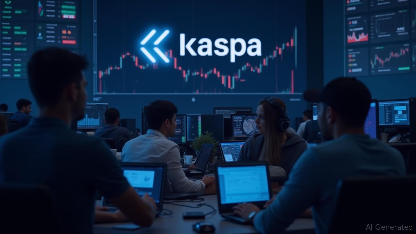 Kaspa Cryptocurrency Surges 7% Testing Key Resistance Zone