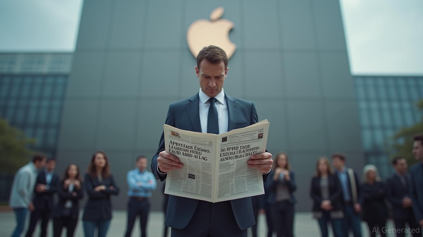 Apple Faces Leadership Exodus Amid AI Lag