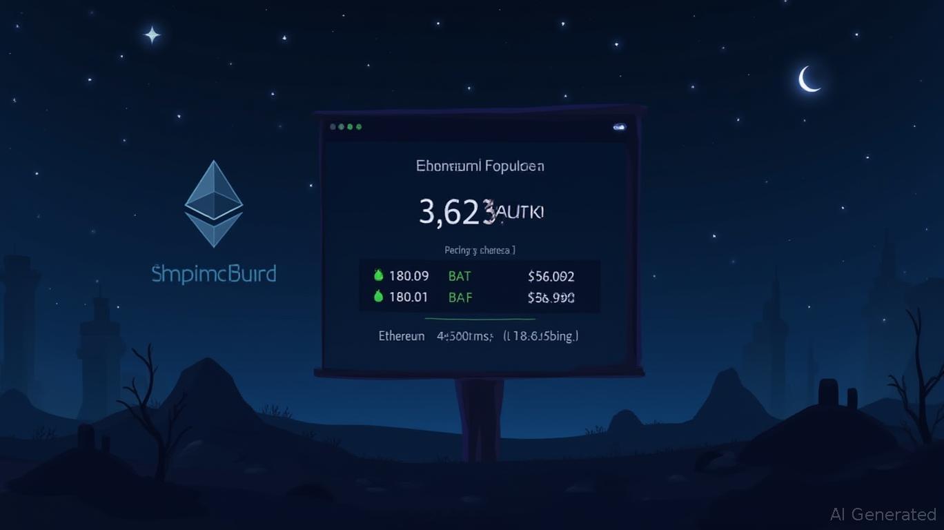 Ethereum Drops 0.629% as Foundation Sells 10,000 ETH to SharpLink Gaming
