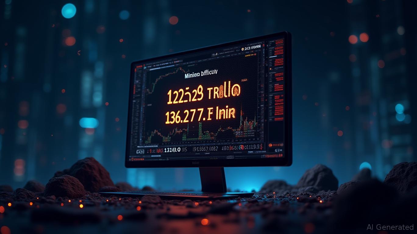 Bitcoin Mining Difficulty Jumps 7.96% to 126.27 Trillion