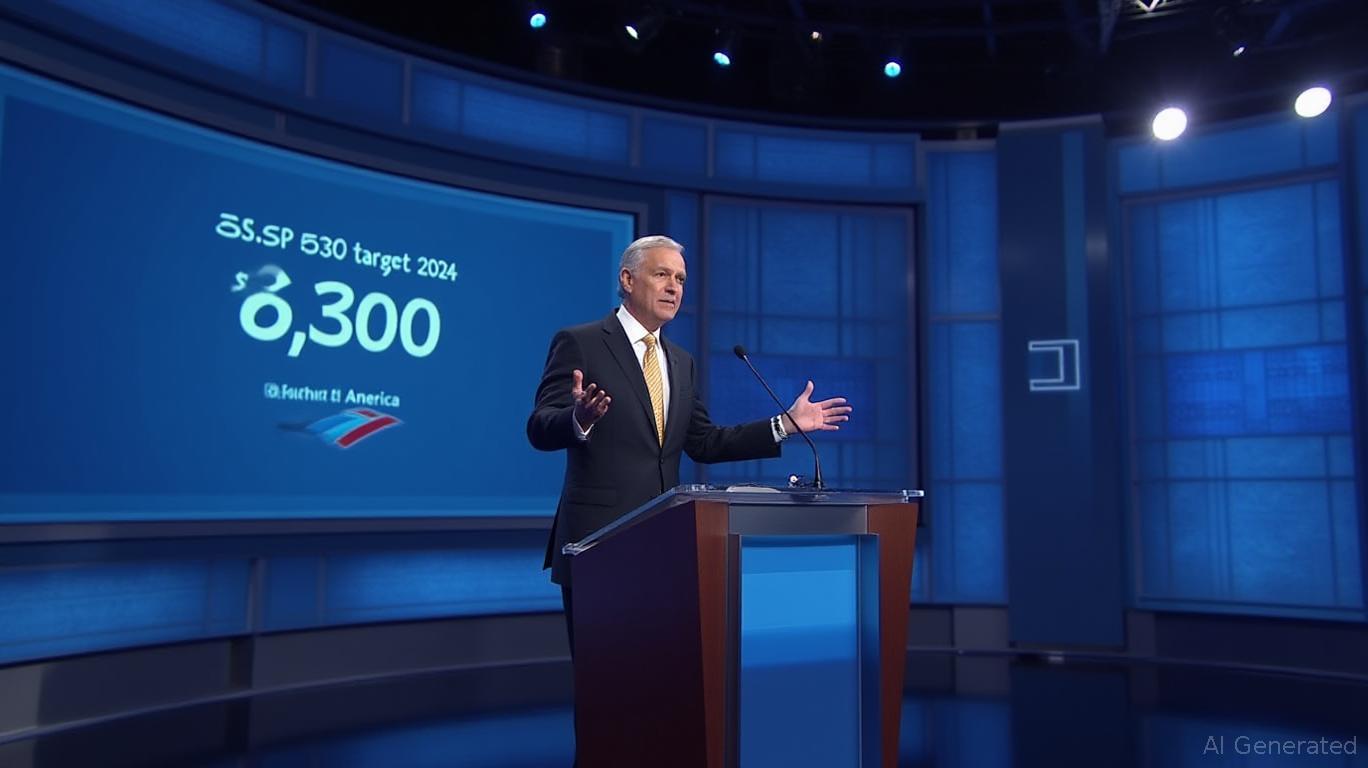 Bank of America Forecasts 2024 S&P 500 Target at 6,300