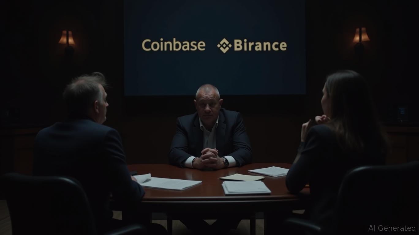Crypto Giants Coinbase Binance Clash Over Political Influence Allegations