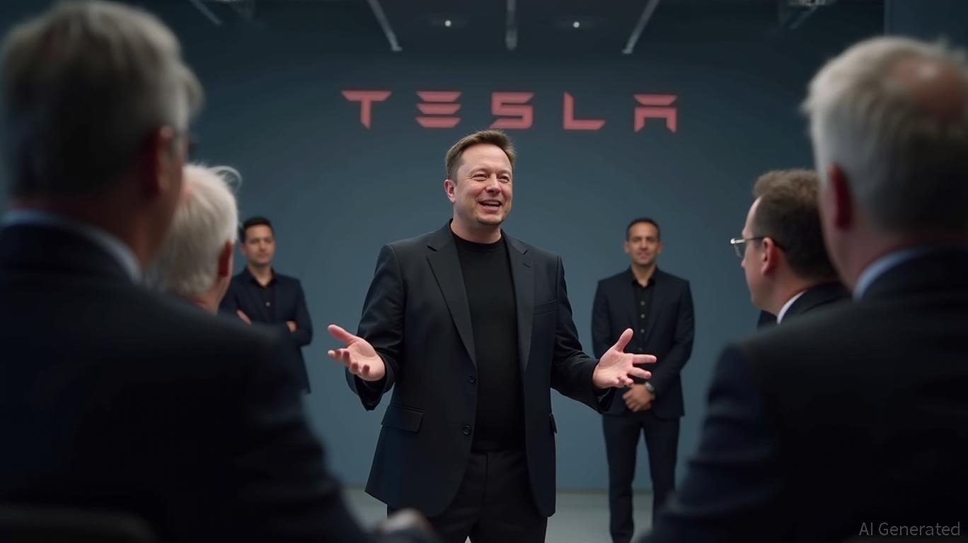 Tesla's Elon Musk Seeks Shareholder Approval to Invest in AI Chatbot Developer xAI.