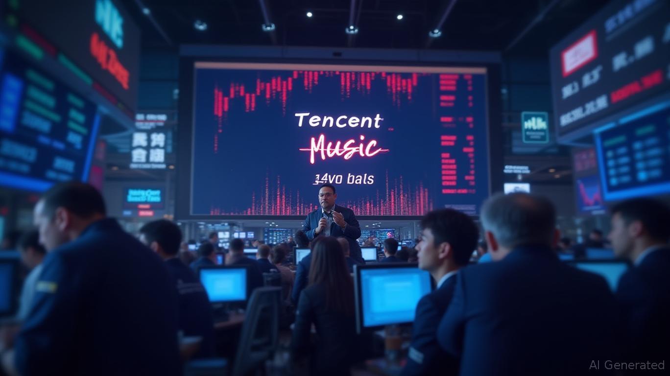 Tencent Music Jumps 4.45% as Technicals Signal Sustained Bullish Momentum