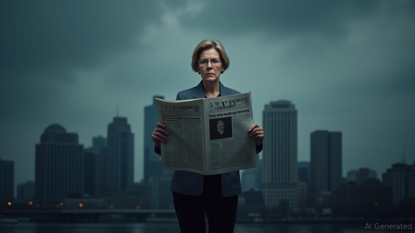 Senator Warren Warns Crypto Deregulation Could Crash Markets