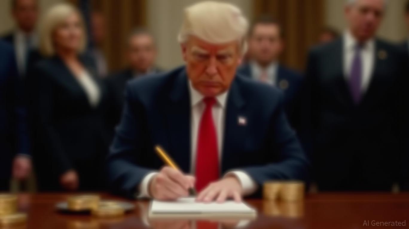 Trump to sign executive order allowing crypto and gold investments in U.S. retirement plans like 401(k)s possibly this week, says FT
