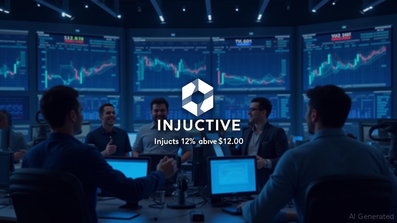 Injective Surges 12% Above $12.00 Mark, Bullish Momentum Builds