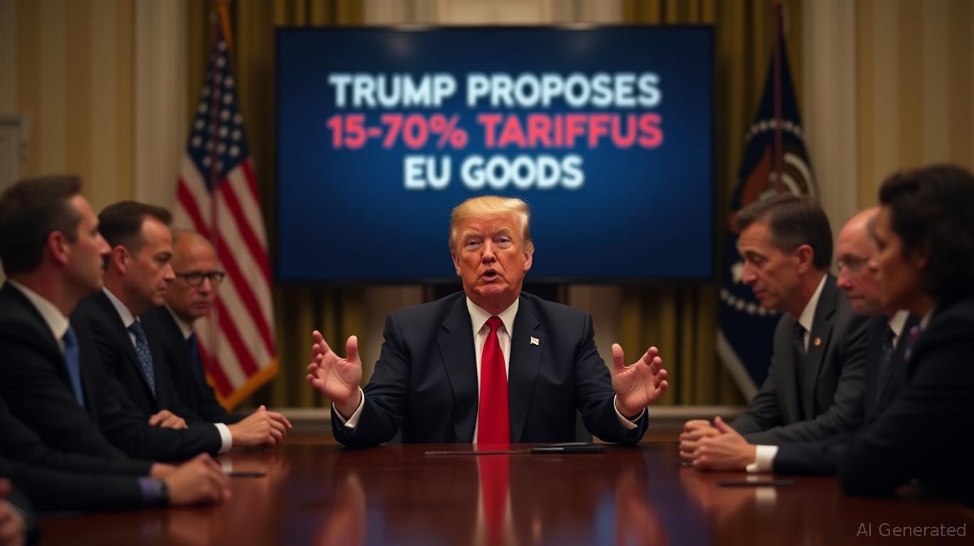 Trump Proposes 15-20% Tariffs on EU Goods, Escalating Trade Tensions