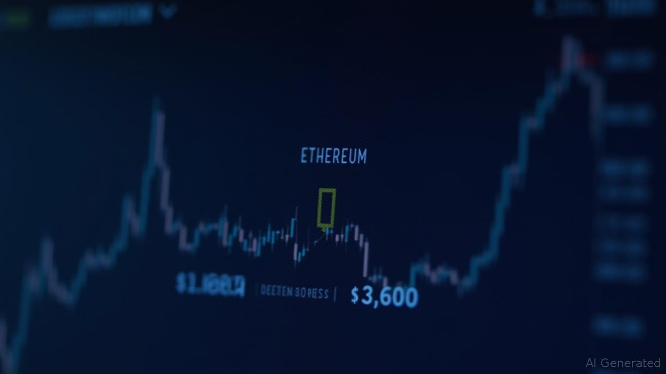 Ethereum News Today: Ethereum Drops 1.66% Facing Resistance at $3,600
