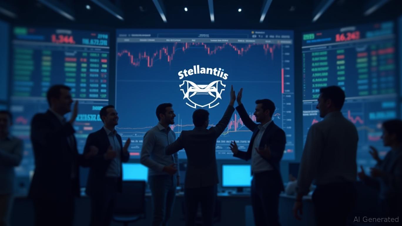 Stellantis Jumps 5.74% As Technicals Signal Rebound From Support