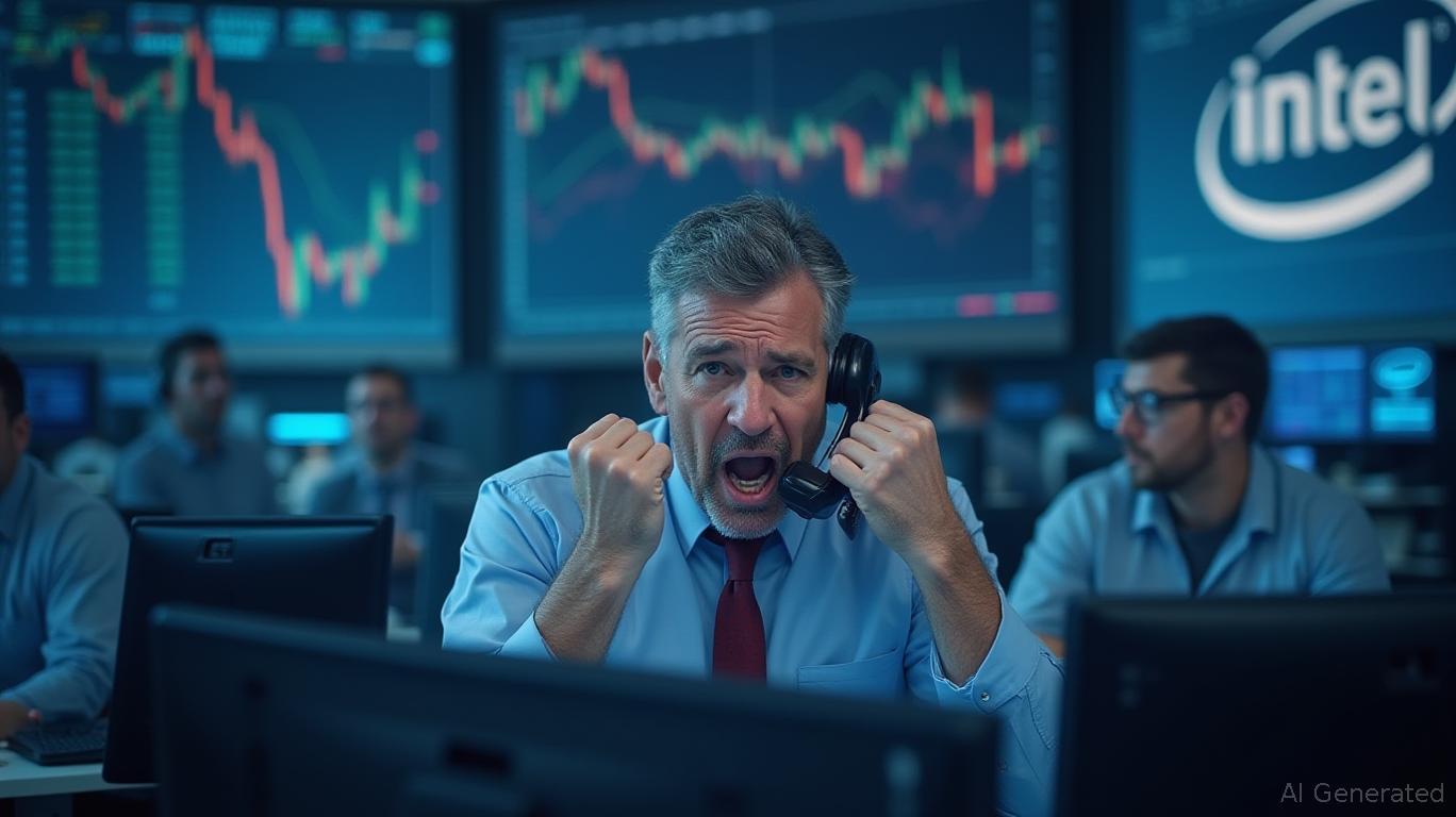 Intel Stock Plunges 9% Below 200-Day MA As Bearish Signals Intensify