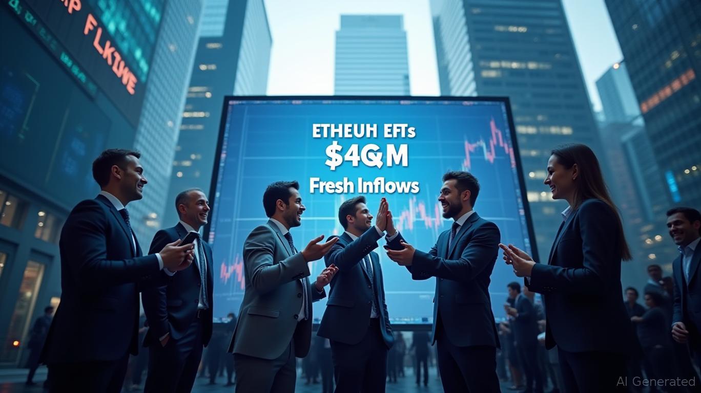 Ethereum News Today: Ethereum ETFs Log $452M Fresh Inflows Extending 16-Day Streak, Total Inflows $9.33B