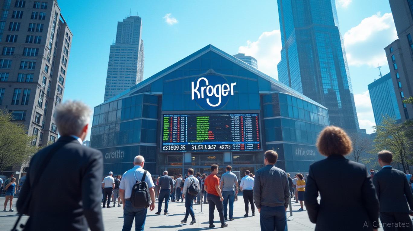 Kroger Shares Slide 2.99% To $69.32 Amid Bearish Technical Signals