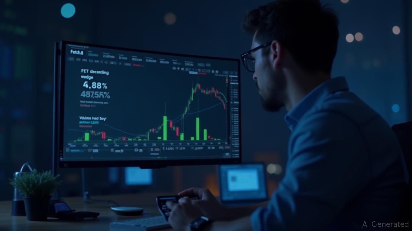 Fetch.AI (FET) Breaks Out of Descending Wedge, Price Jumps 4.88% as Volume Spikes 48.75%