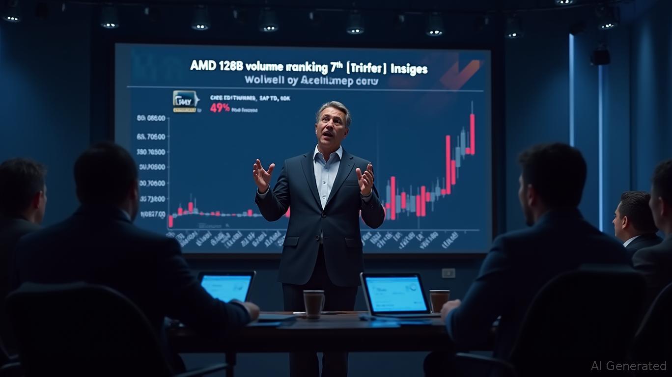 AMDs 128B Volume Ranks 7th as AI Optimism Drives 49 YTD Surge