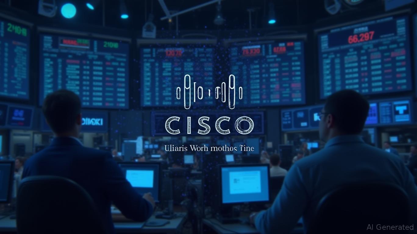 Cisco Shares Fall 0.29% on 96th-Highest $1.27B Volume as 5G Partnership with Rakuten Strengthens Cloud-Native Infrastructure Role