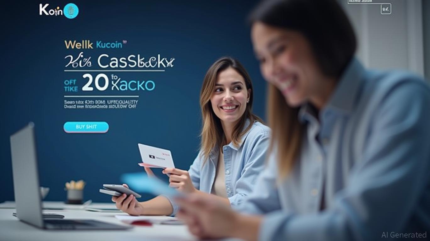 Kucoin nudi 50% povrata novca i 20% popusta na poklon kartice putem TokenStore za kripto plaćanja.