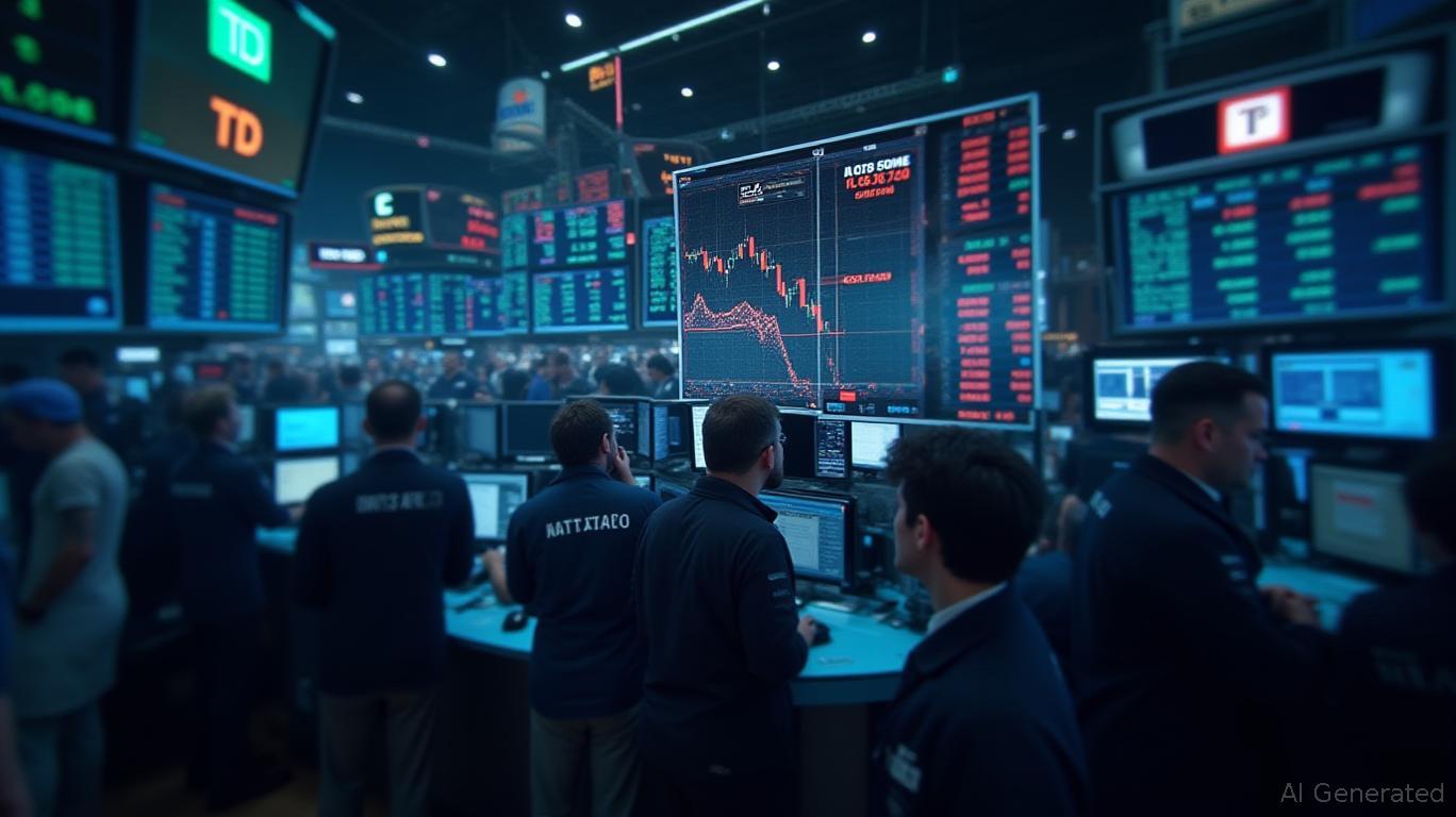 TD Stock Drops 0.45% as Trading Volume Soars 96% to $270M Ranking 462nd in Market Activity