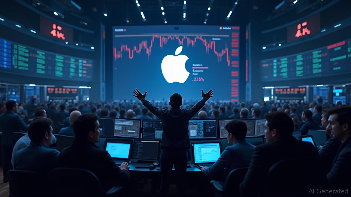 Apple Shares Plunge 2.5% on $21.36 Billion Volume, Rank Fourth in U.S. Trading
