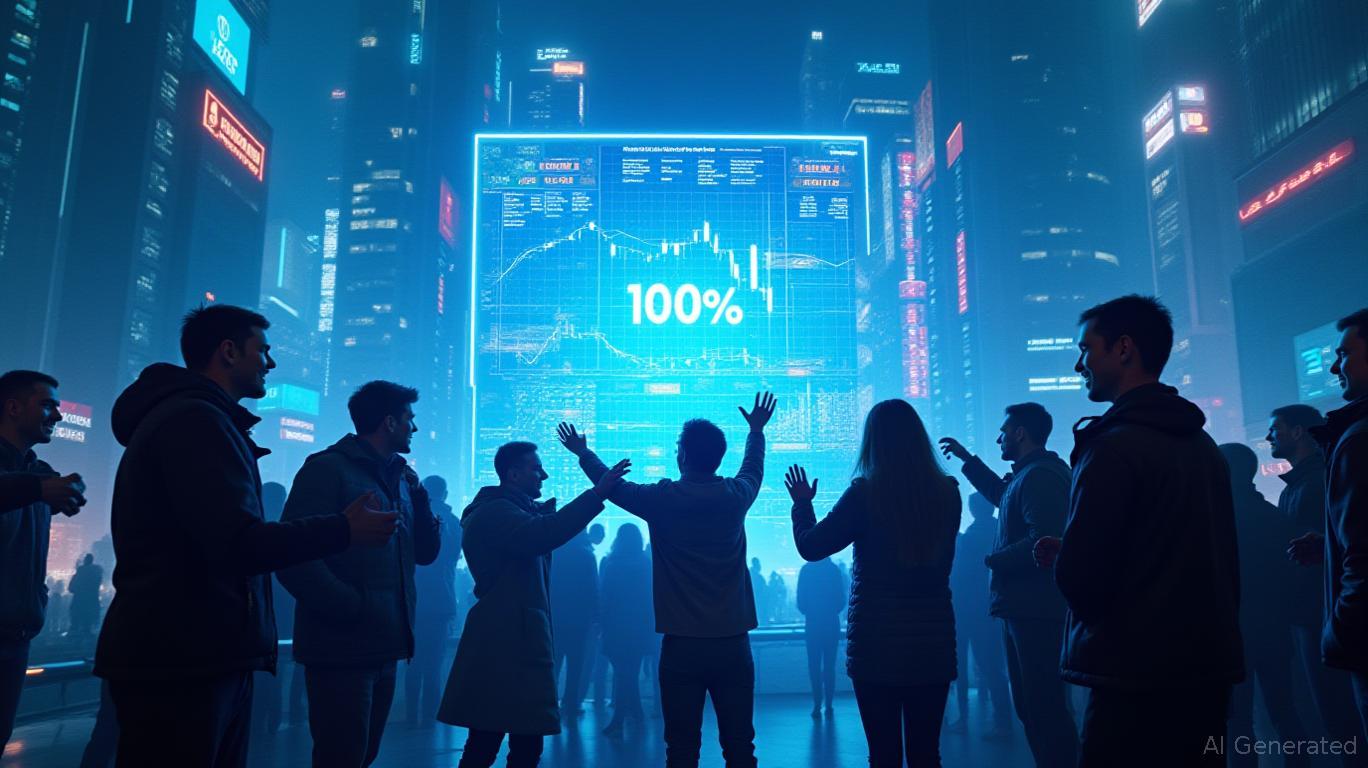 AI and crypto converge driving 100% market gains in 2025