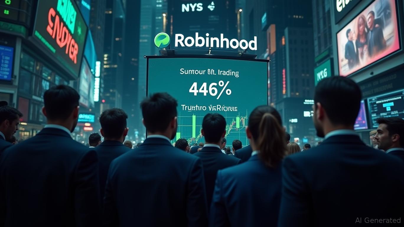 Robinhood Q2 Revenue Jumps 45% Driven by Crypto and Trading Surge