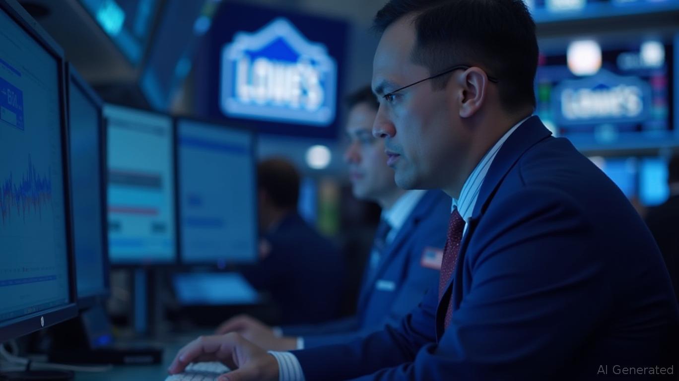 Lowe's Rises to 97th in U.S. Trading Volume Amid RSI Overbought and KDJ Death Cross Signals as High-Volume Strategy Outperforms