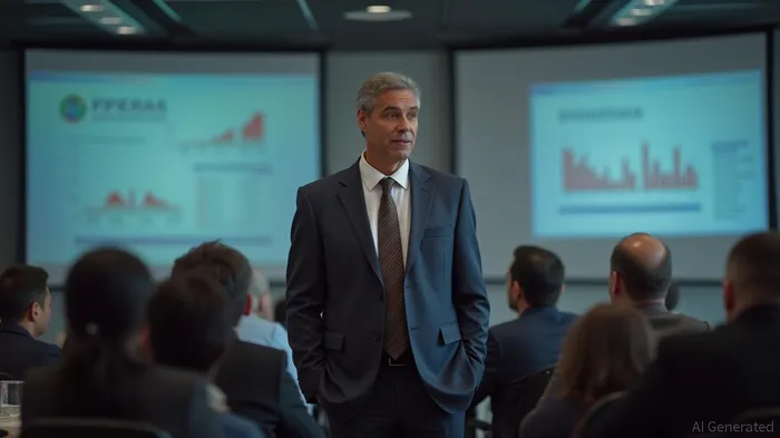 Banobras head Jorge Mendoza speaks at event on Pemex