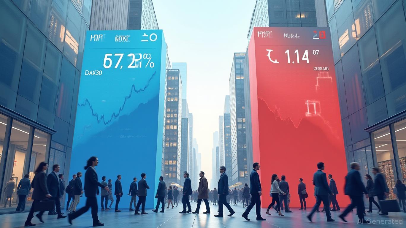 European Stocks Mixed: DAX30 Rises 0.33%, CAC40 Falls 0.14%
