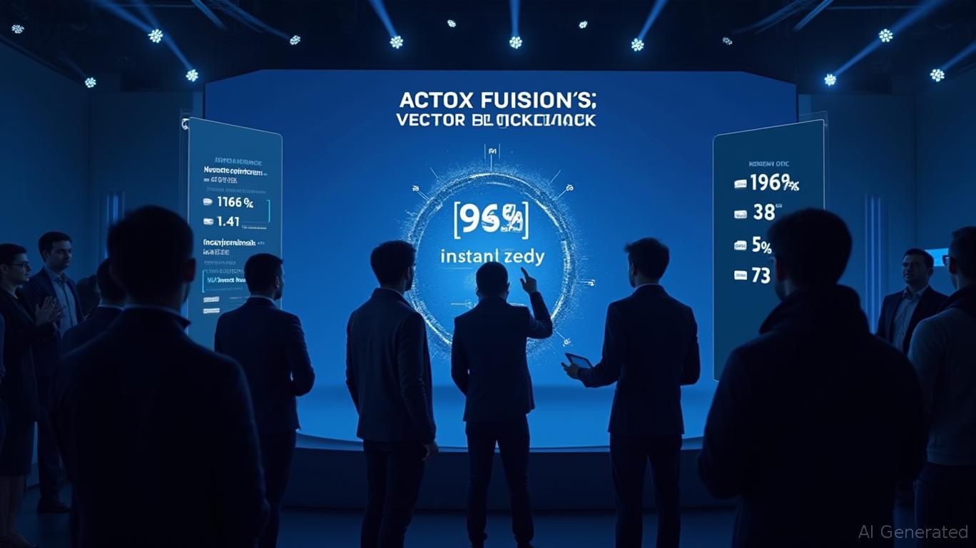 Apex Fusion's Vector Blockchain Claims 10x Speed Over Cardano With 98.6% Instant Finality