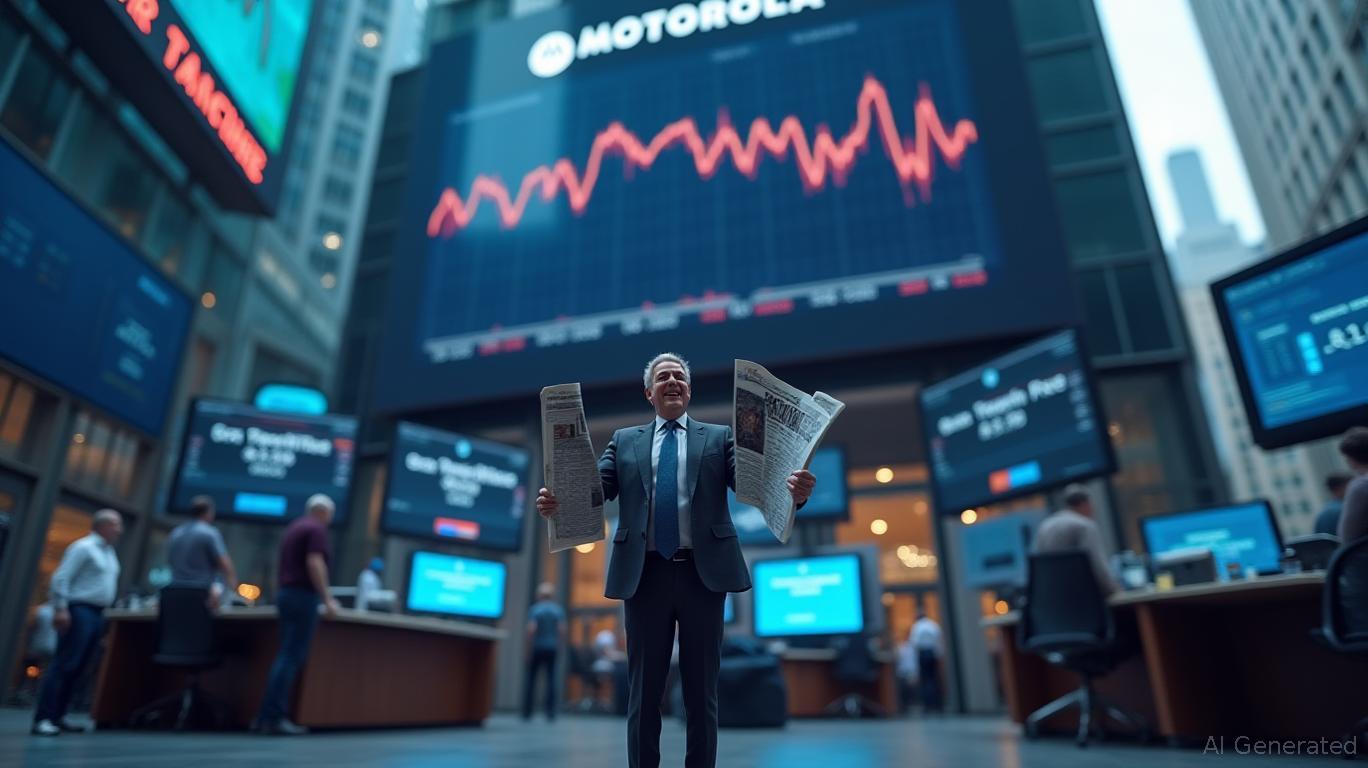 Motorola’s 1.86% Rally Driven by $4.4B Silvus Acquisition as Trading Volume Slumps to 401st Rank