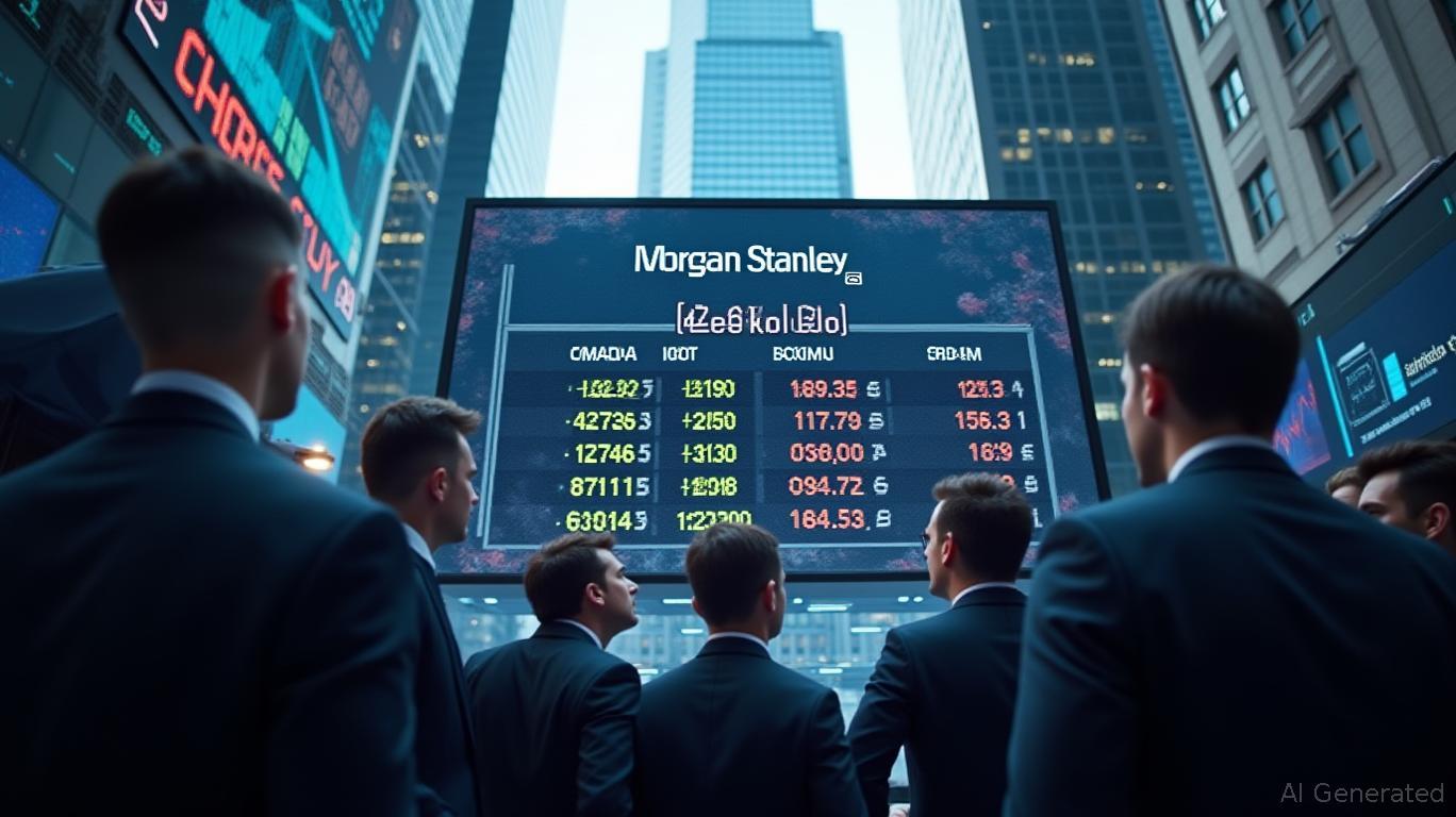 Morgan Stanley's 210th-Ranked $530M Volume as High-Liquidity Stocks Outperform by 137.53 Pts